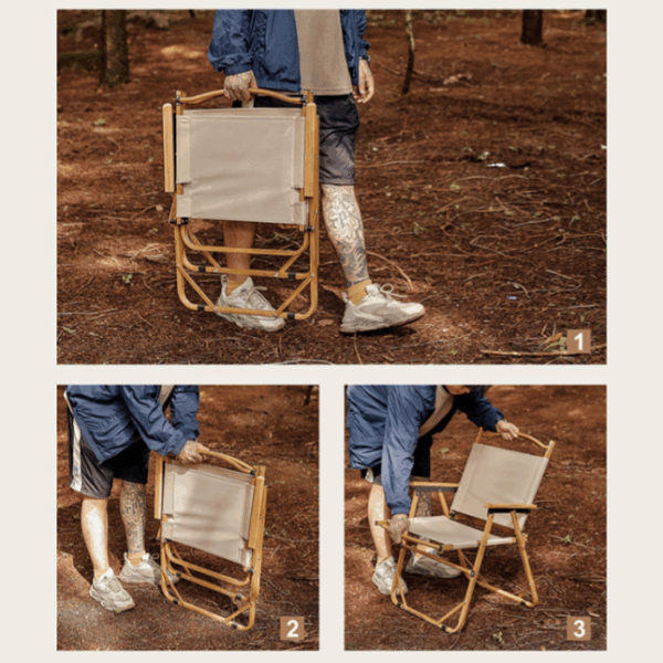 Outdoor camping tables and chairs