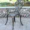 Outdoor leisure table and chair three piece set