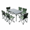 Outdoor camping tables and chairs