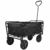 Camping trolley folding small hand push