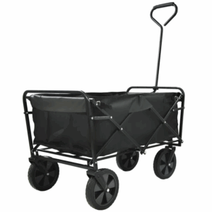 Camping trolley folding small hand push